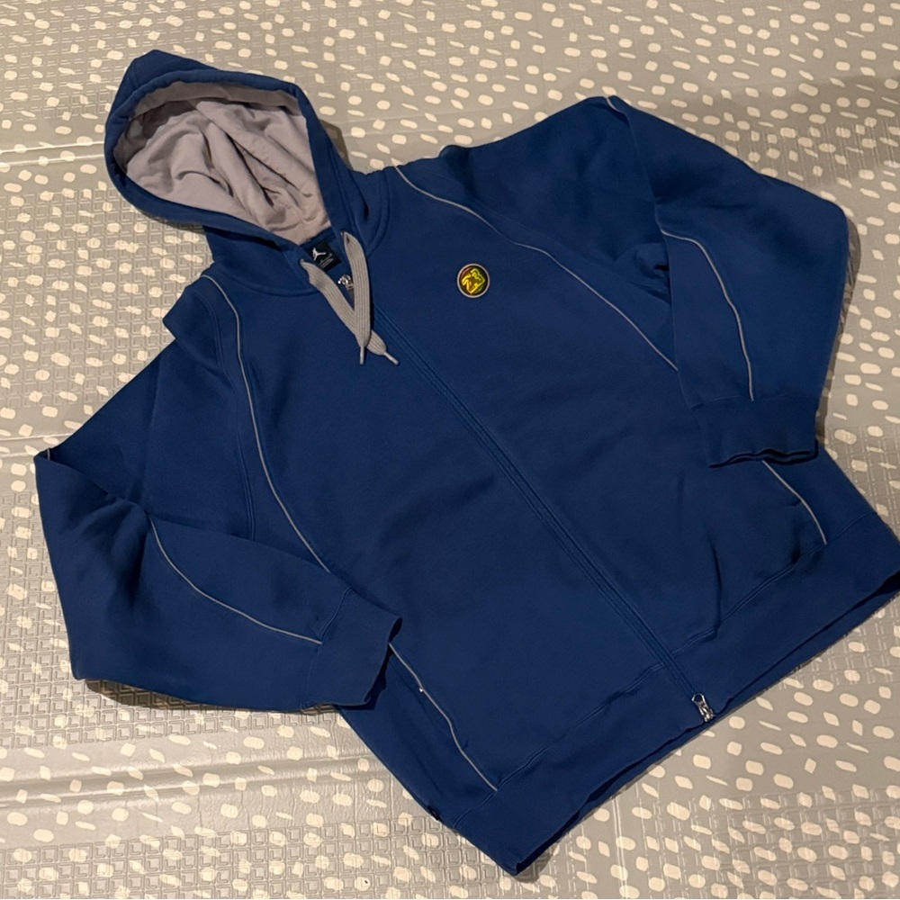 Jordan Kids Navy Blue Hooded Jacket